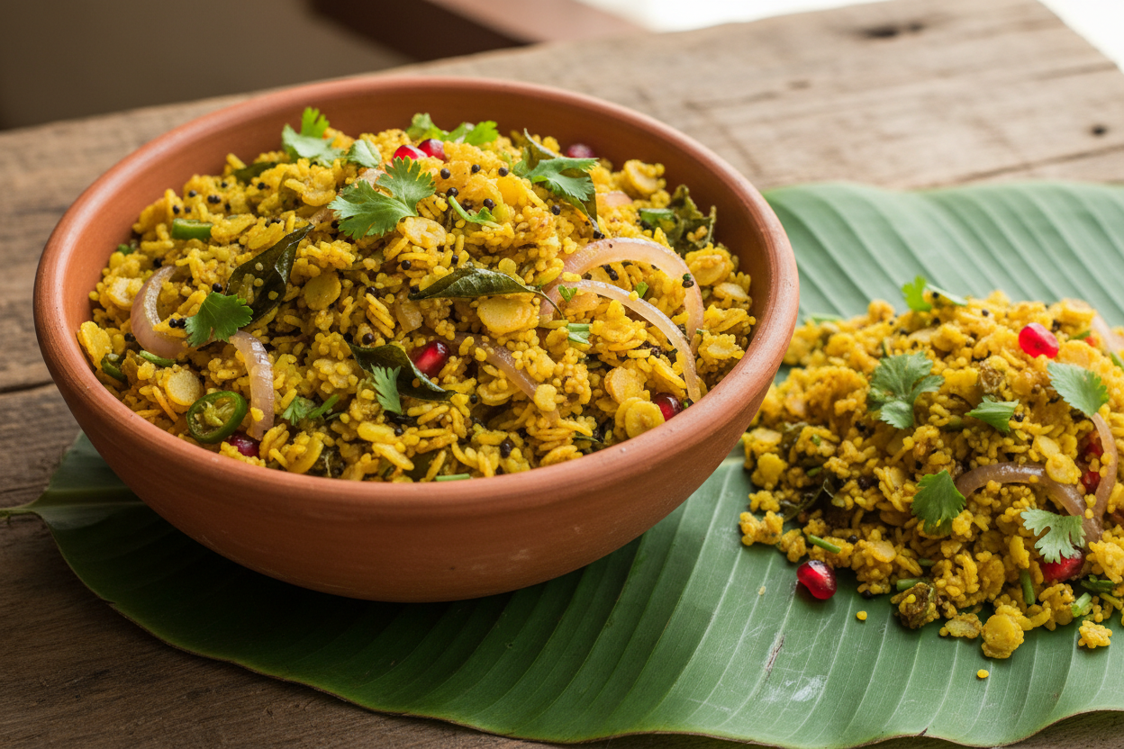 Vibrant Kodo Millet (Arikalu) Poha
